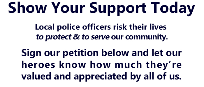 Police Appreciation For Tarpon Springs, Florida
