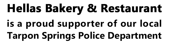 Police Appreciation For Tarpon Springs, Florida